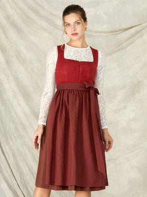 The Red Mini Dirndl: A modern interpretation of traditional costume