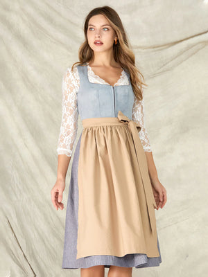 Die Schönheit des blauen Dirndls – Tradition und Moderne vereint