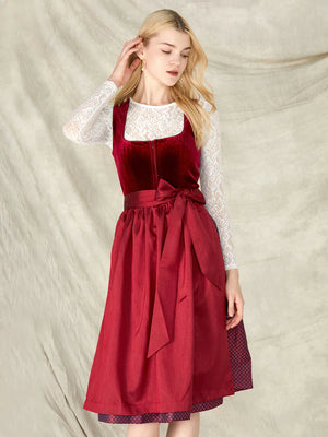 Rot Schwarz Dirndl - Die Schönheit und Vielfalt der Traditionskleidung