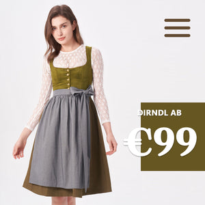 Dirndl Samt Grau, Oktoberfest Women’s Dirndl und der Dirndl Store in Ihrer Nähe