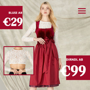 Dirndl a červená, ehrreater dirndl zážitek a dirndl outlet Oakistan: fascinace tradičních kostýmů