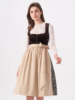 Brun Dirndl, Dirndl Ehreer og Dirndl stof brun: tradition og elegance perfekt kombineret