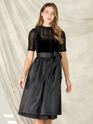 Velvet Dirndl: Exclusive festivities in black, red and by Marjo