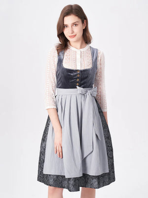 De fluwelen dirndl-a touch van luxe en elegantie