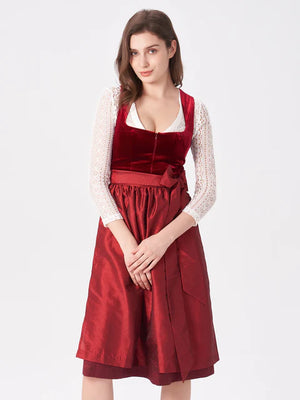 Červená černá dirndl: elegance a styl pro každou příležitost