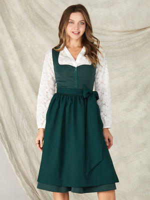 Dirndl with front zipper: practicality and tradition combined