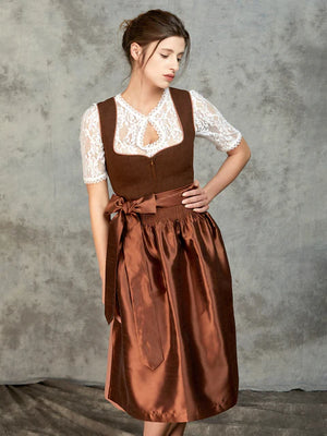 Brown Dirndl: A classic in a modern guise