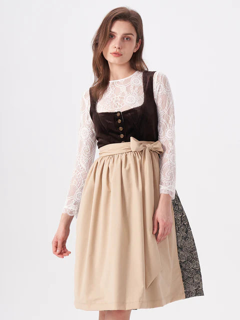 Die Faszination von Blau Braunem Dirndl, Dirndl Braun Gold und Braunem Dirndl: Eine Harmonie aus Tradition und Eleganz
