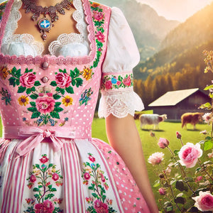 Das zauberhafte Rosa Dirndlkleid - Ein Trachtenhighlight