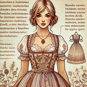 The beauty of the traditional Dirndl – A journey into the world of Bavarian costumes