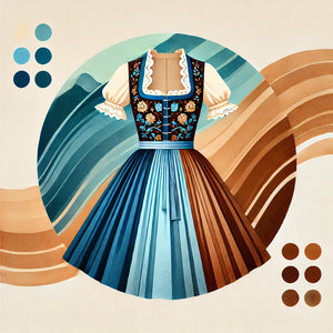 Die Kombination von Dirndl Blau Braun, Dirndl Braun Grün und Dirndl Grün Braun: Tradition, Stil und Individualität
