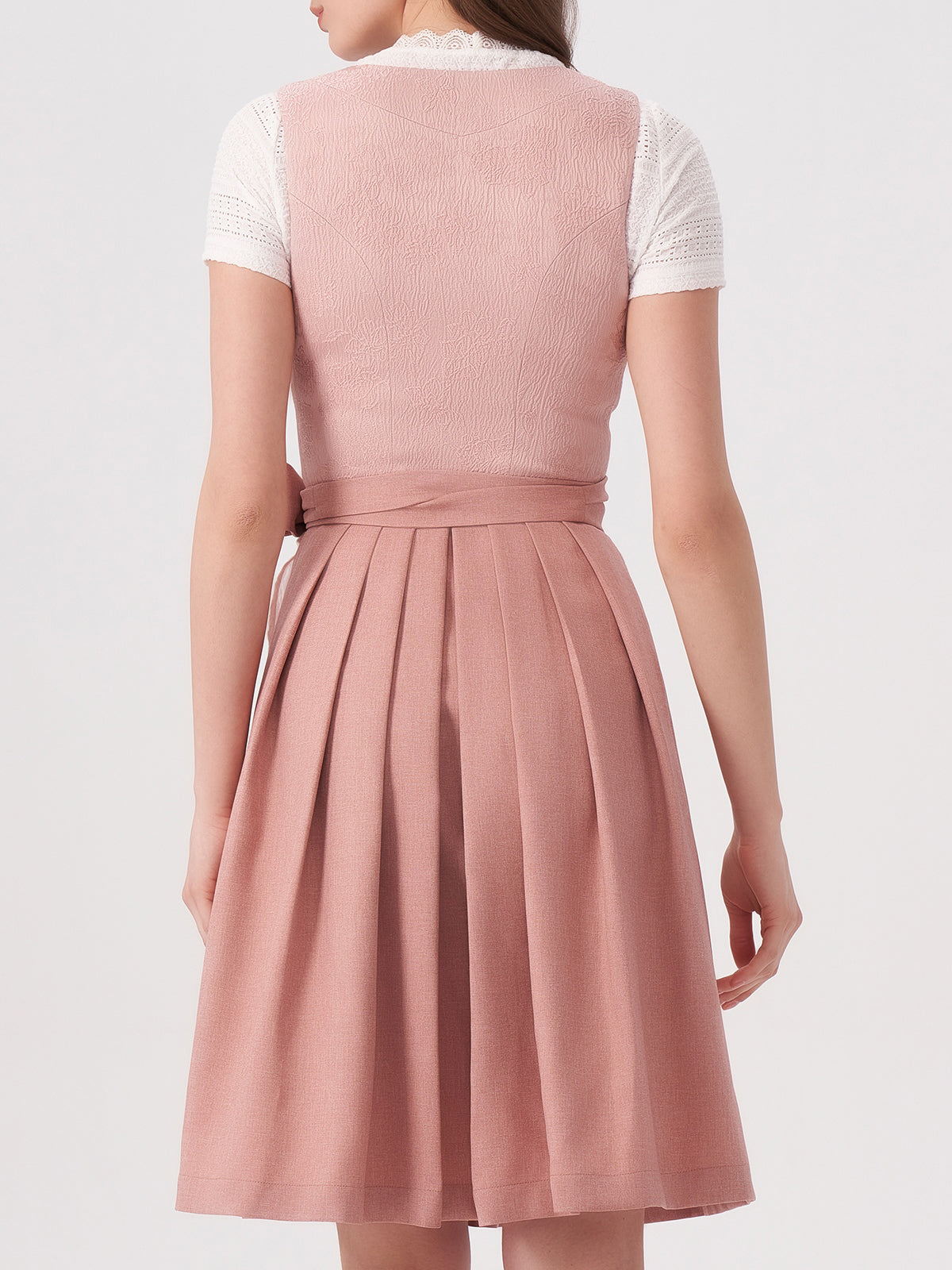 Pink Floral Pattern Dirndl Anja 